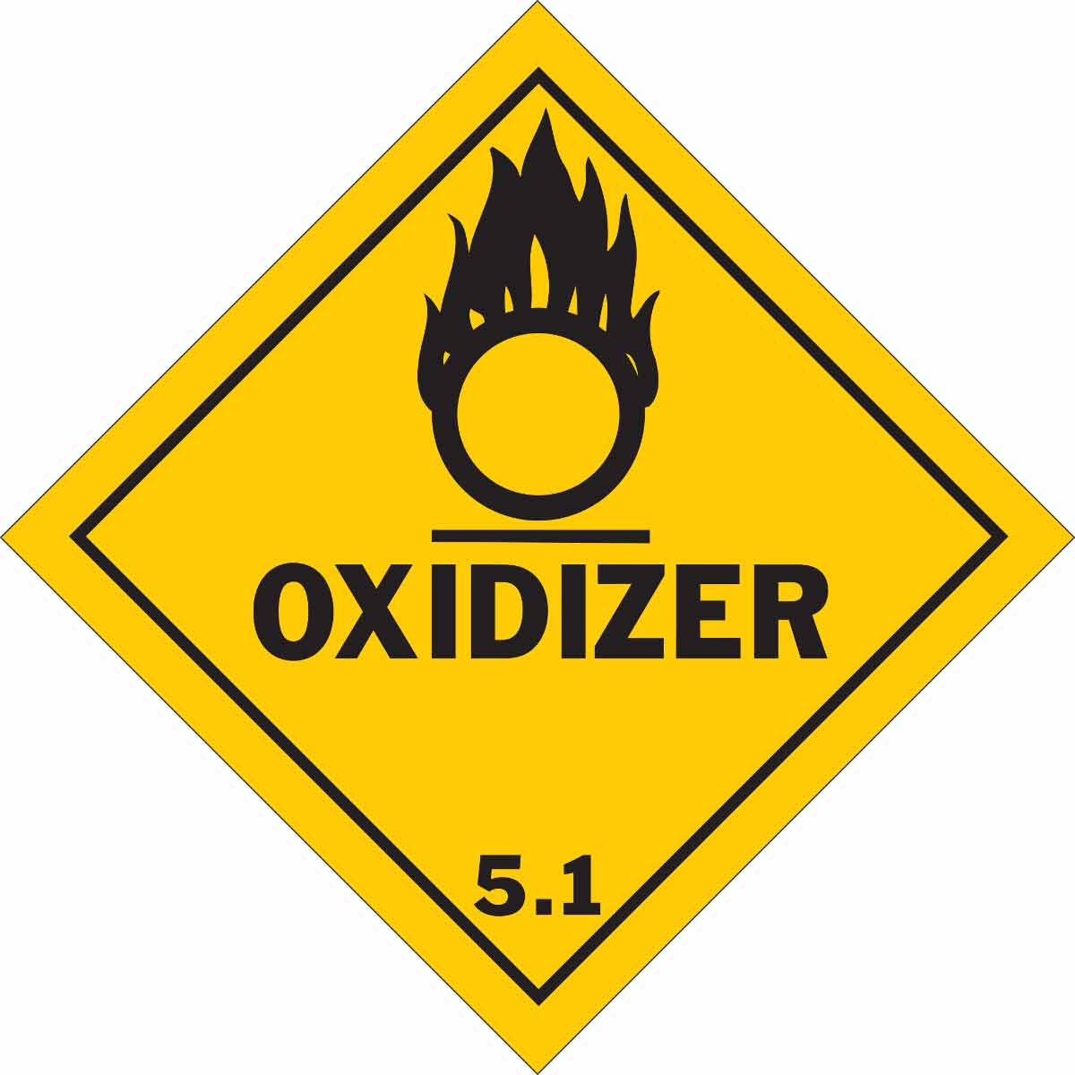 121071 B7569 4X4 BLK/YEL 500/RL OXIDIZER