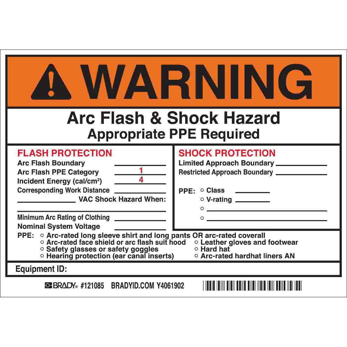 what is an arc flash boundary