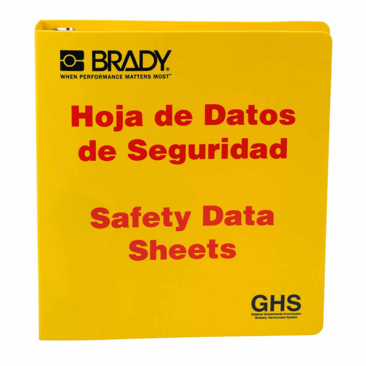 1.5 Safety Data Sheet Binder Brady 121185 GHS Spanish