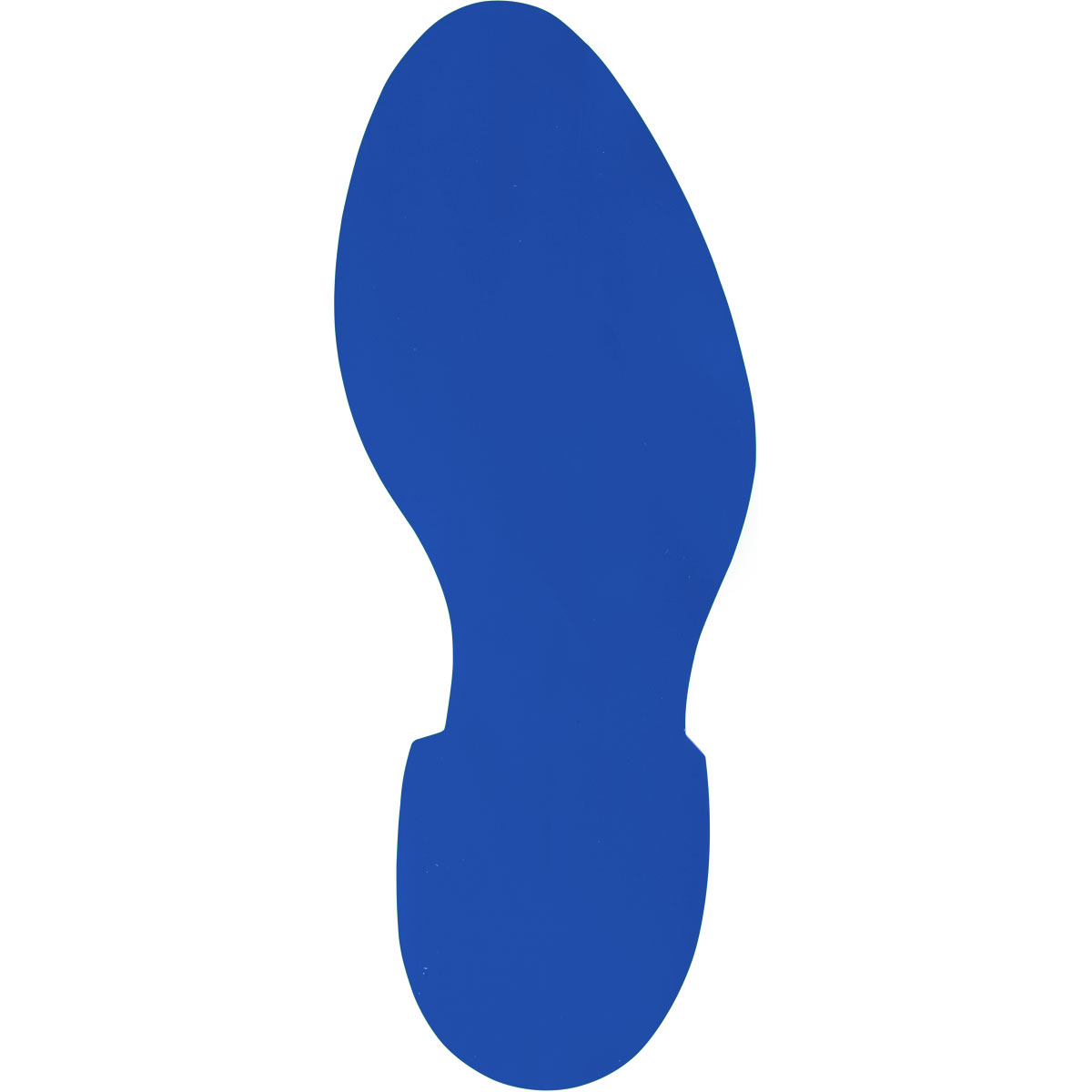 121399 B7569 FOOTPRINT 12" BLUE RIGHT FOOT 1/PK