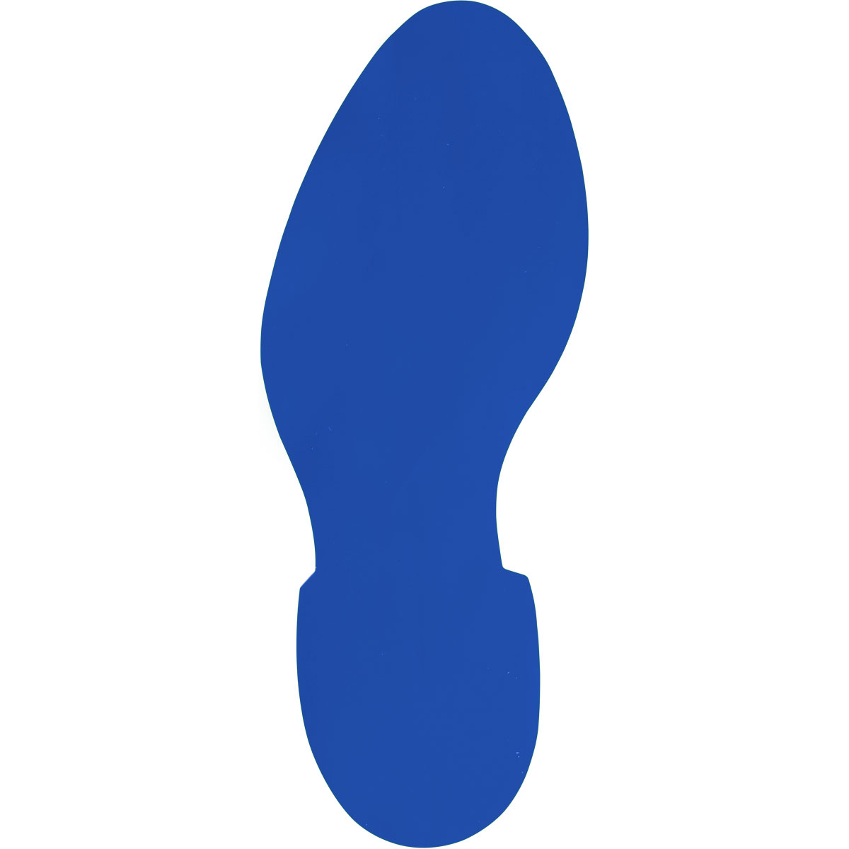121400 B7569 FOOTPRINT 12" BLUE LEFT FOOT 1/PK