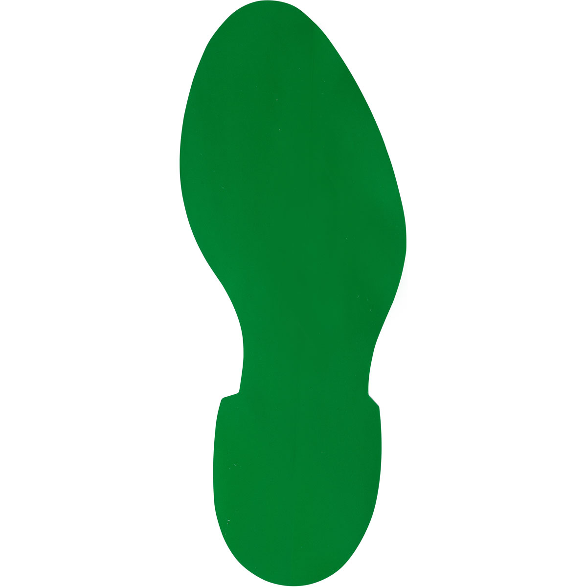 121408 B7569 VINYL FOOTPRINT-RIGHT 12" GRN 1 PC