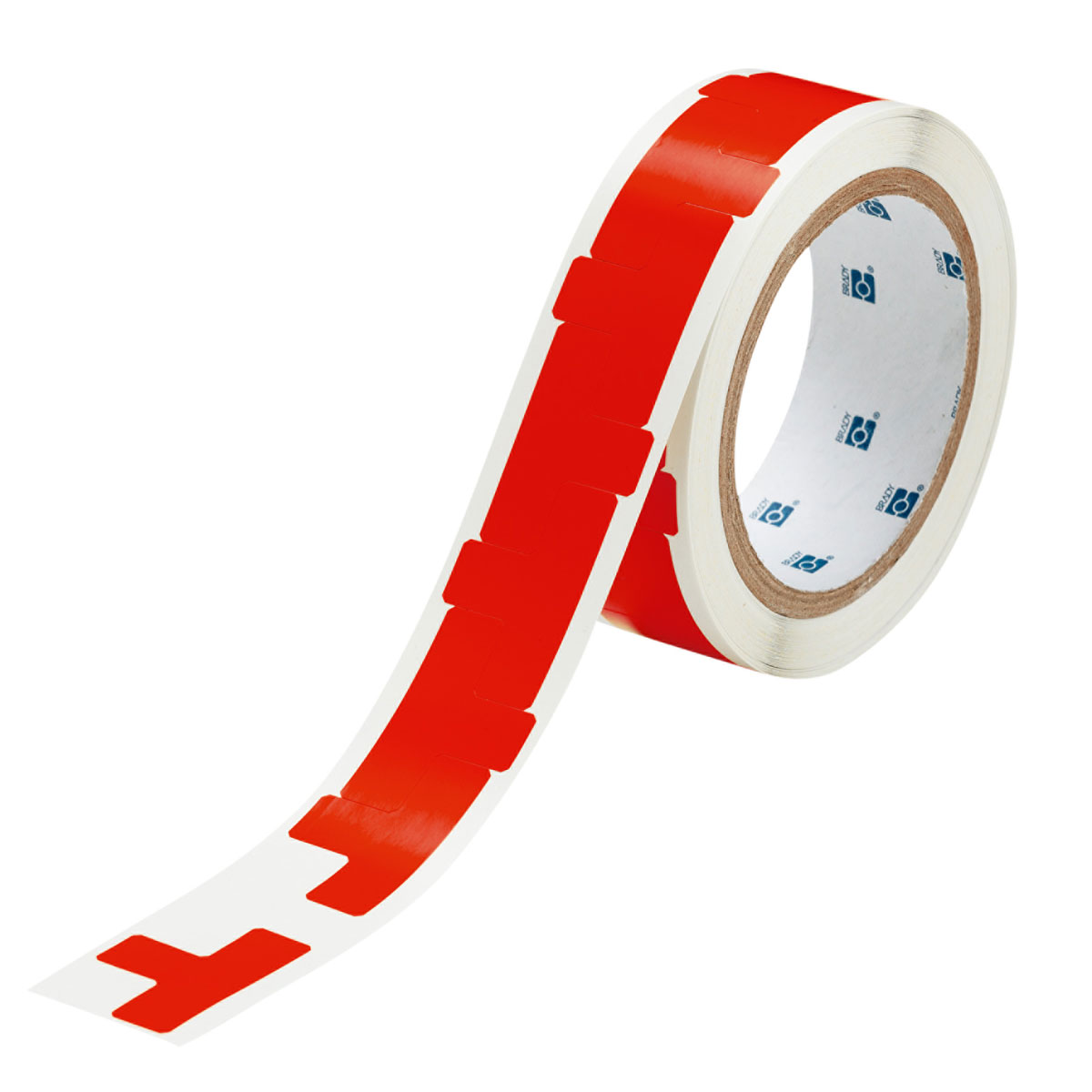 121418 B7569,RED,1.7"X1.1",T-SHAPE