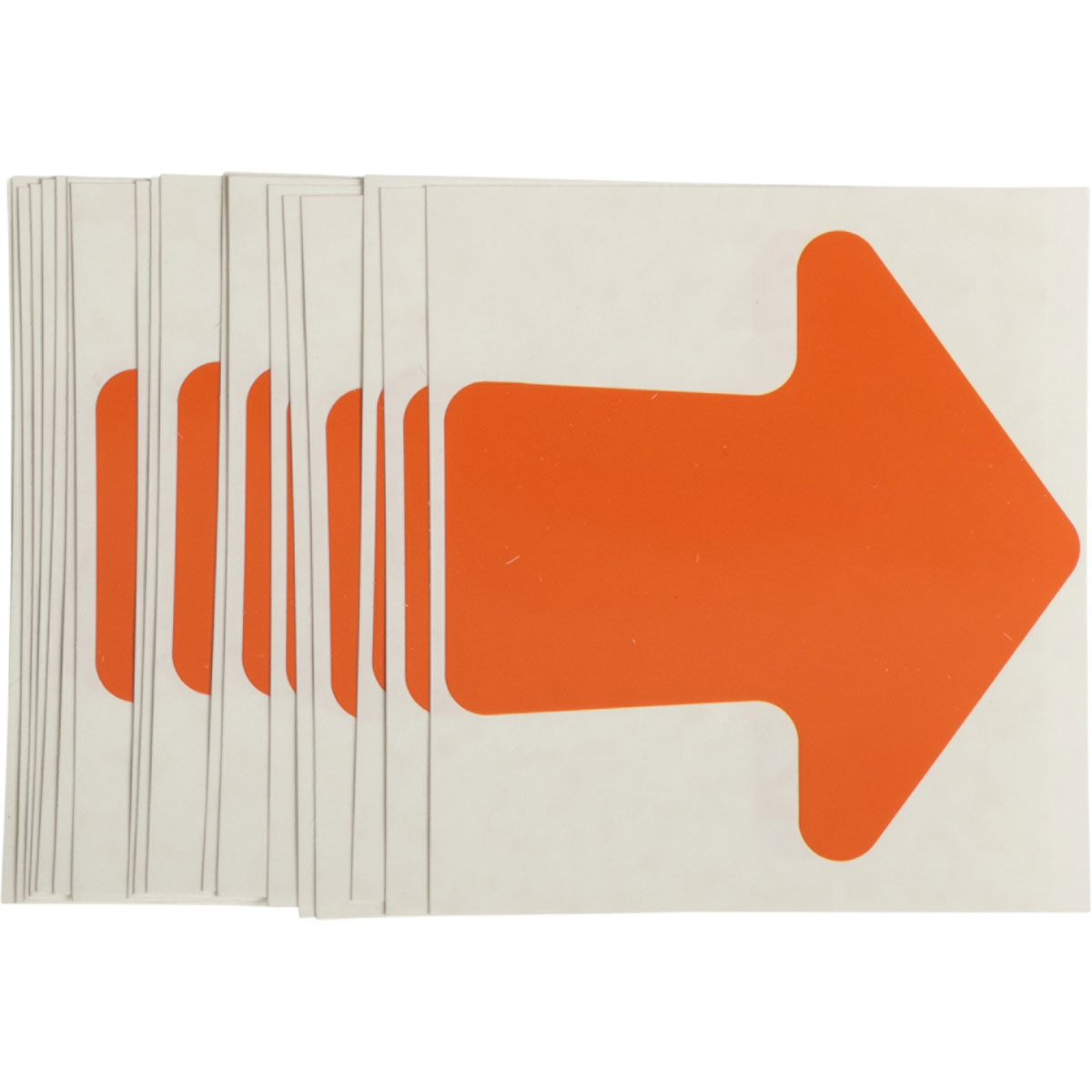 121452 B7569 3" ORANGE ARROWS 100/PACK