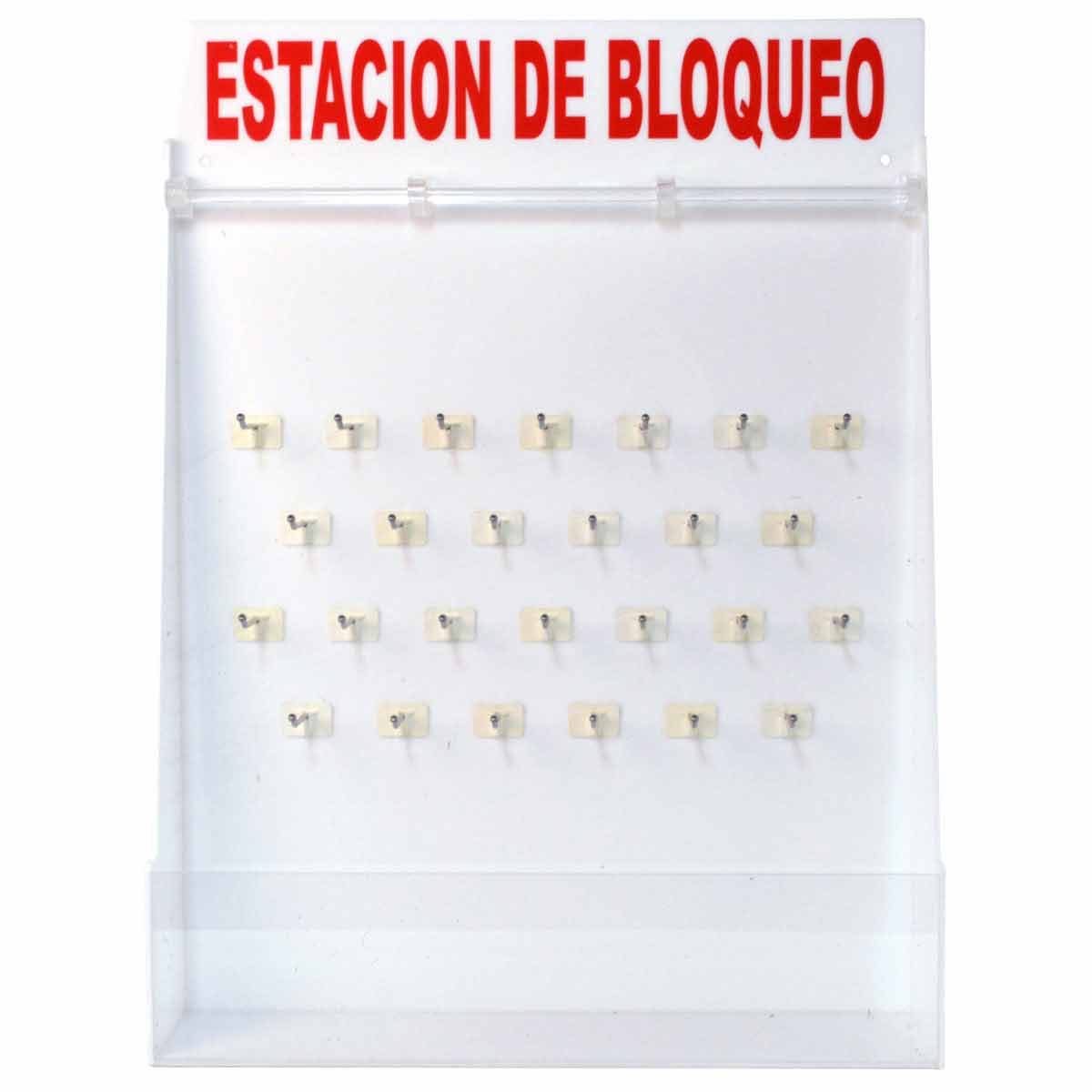 121509 LARGE LOCKOUT STATION SPANISH