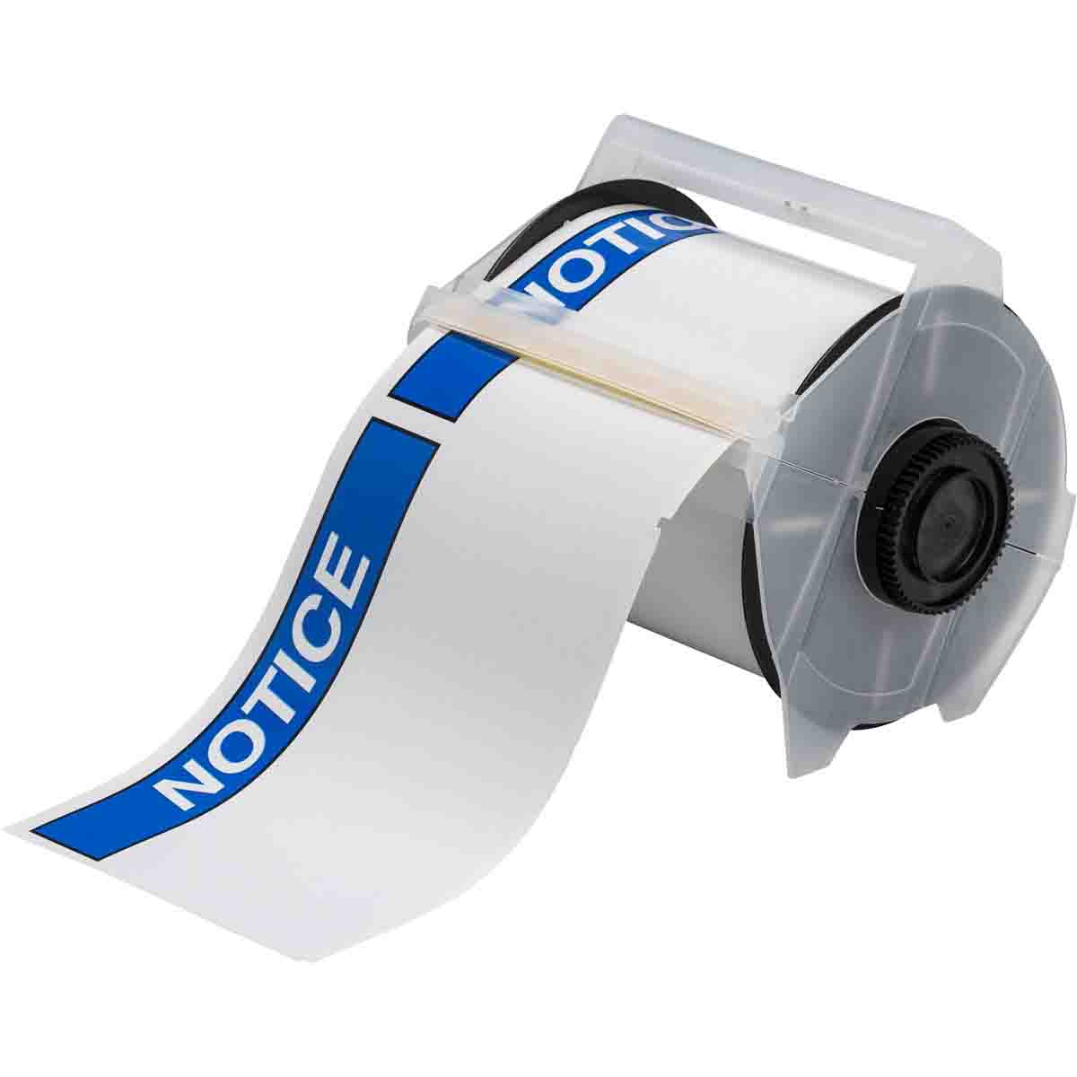 121562 Label NOTICE Vinyl 4 in x 6.25in 165/RL