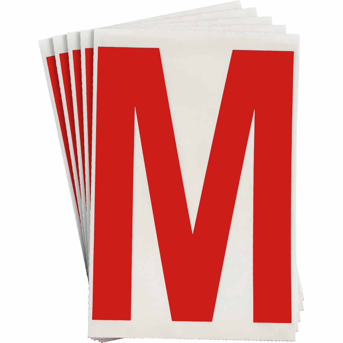 121765 8 in Polyester N&L Red M 20/PK