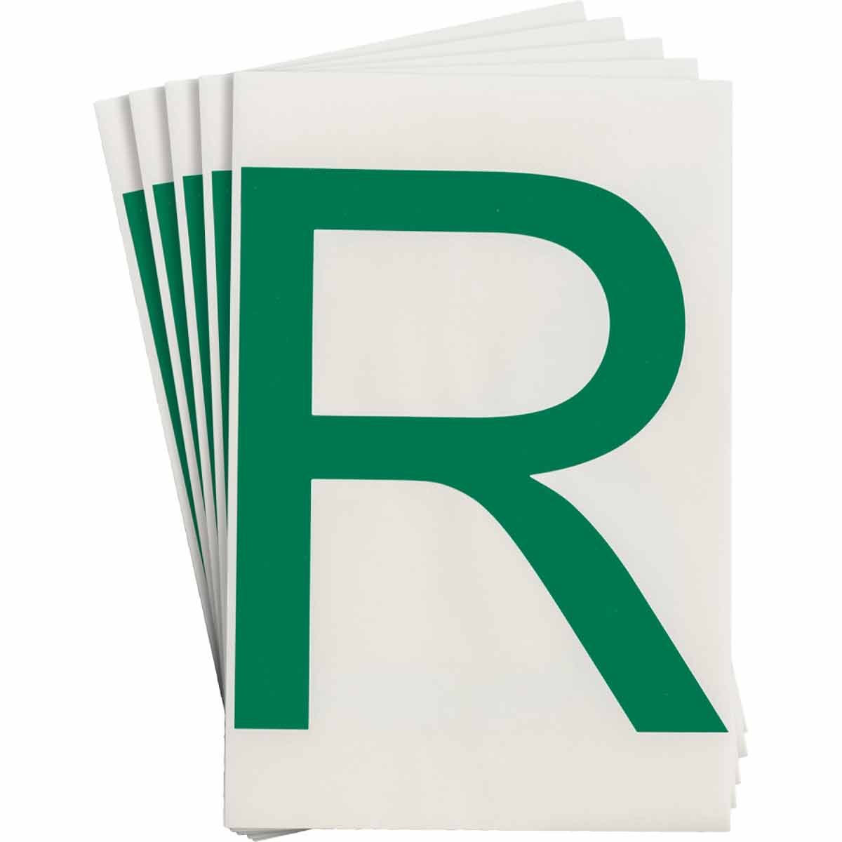 121796 8 in Polyester N&L Green R 20/PK