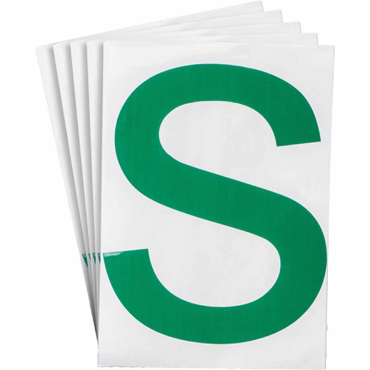 121802 8 in Polyester N&L Green S 20/PK