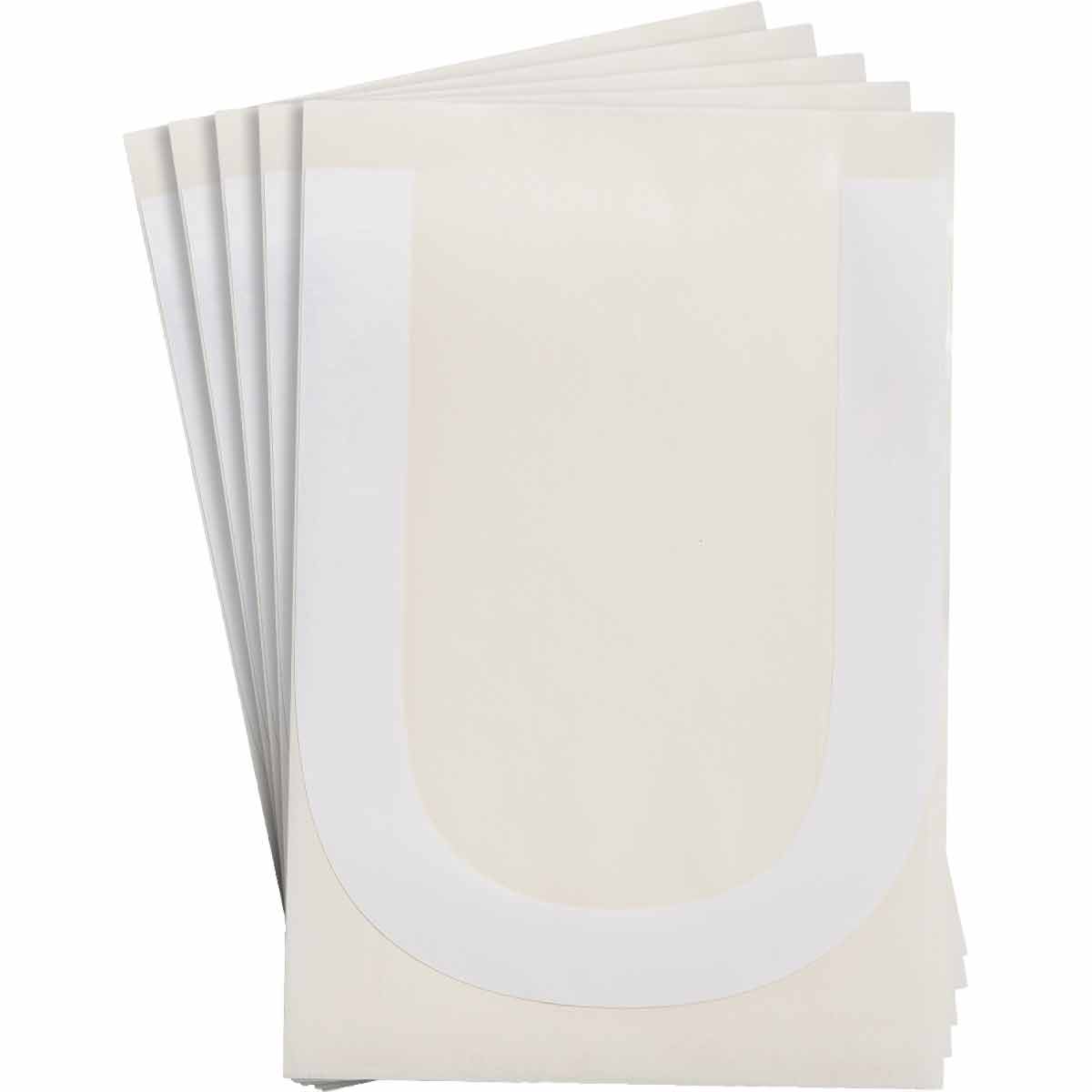 121812 8 in Polyester N&L White U 20/PK