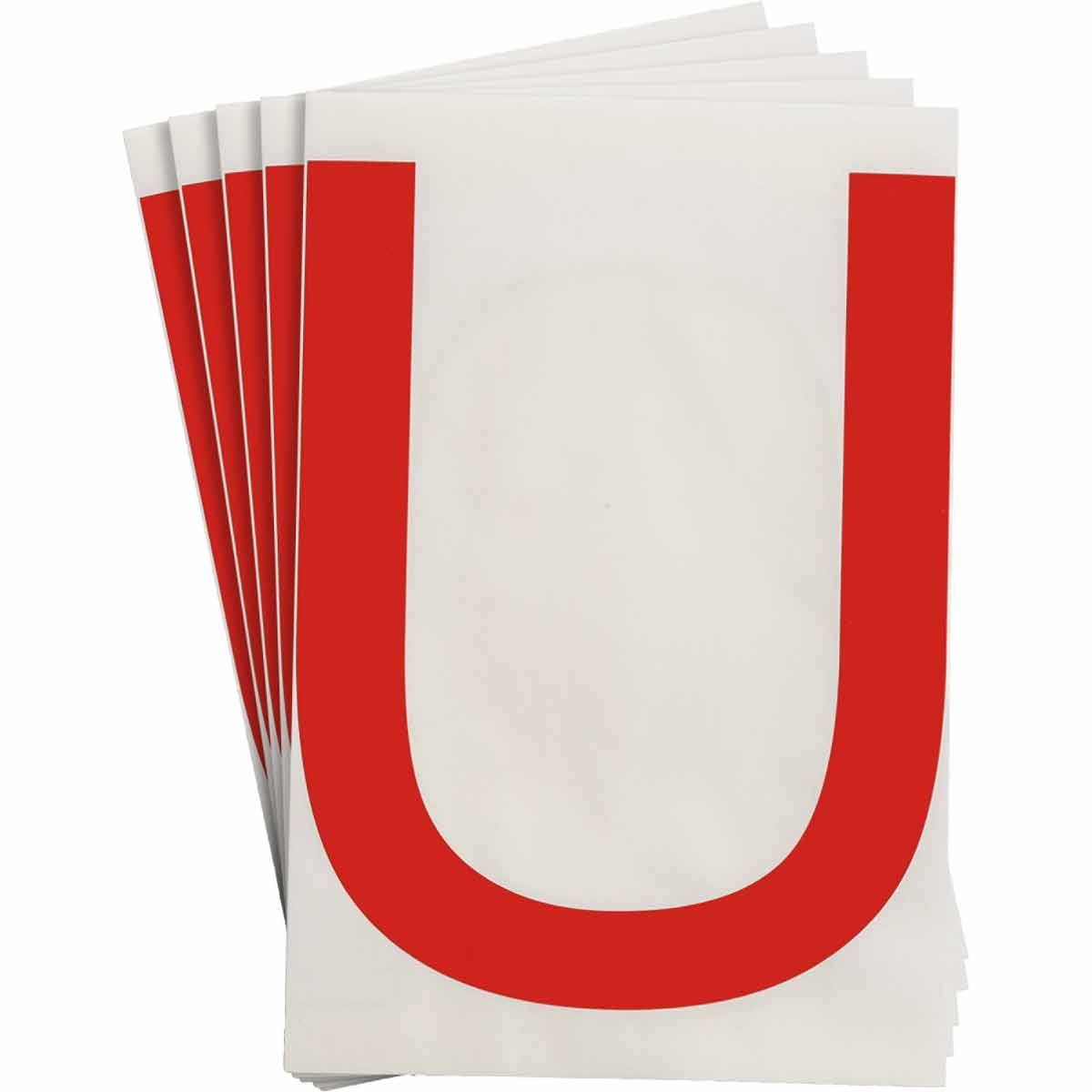 121813 8 in Polyester N&L Red U 20/PK