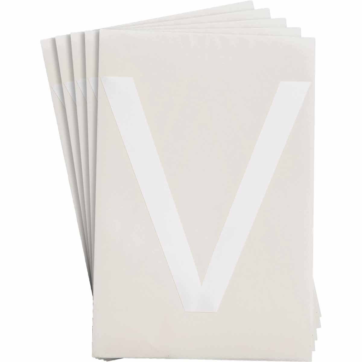 121818 8 in Polyester N&L White V 20/PK