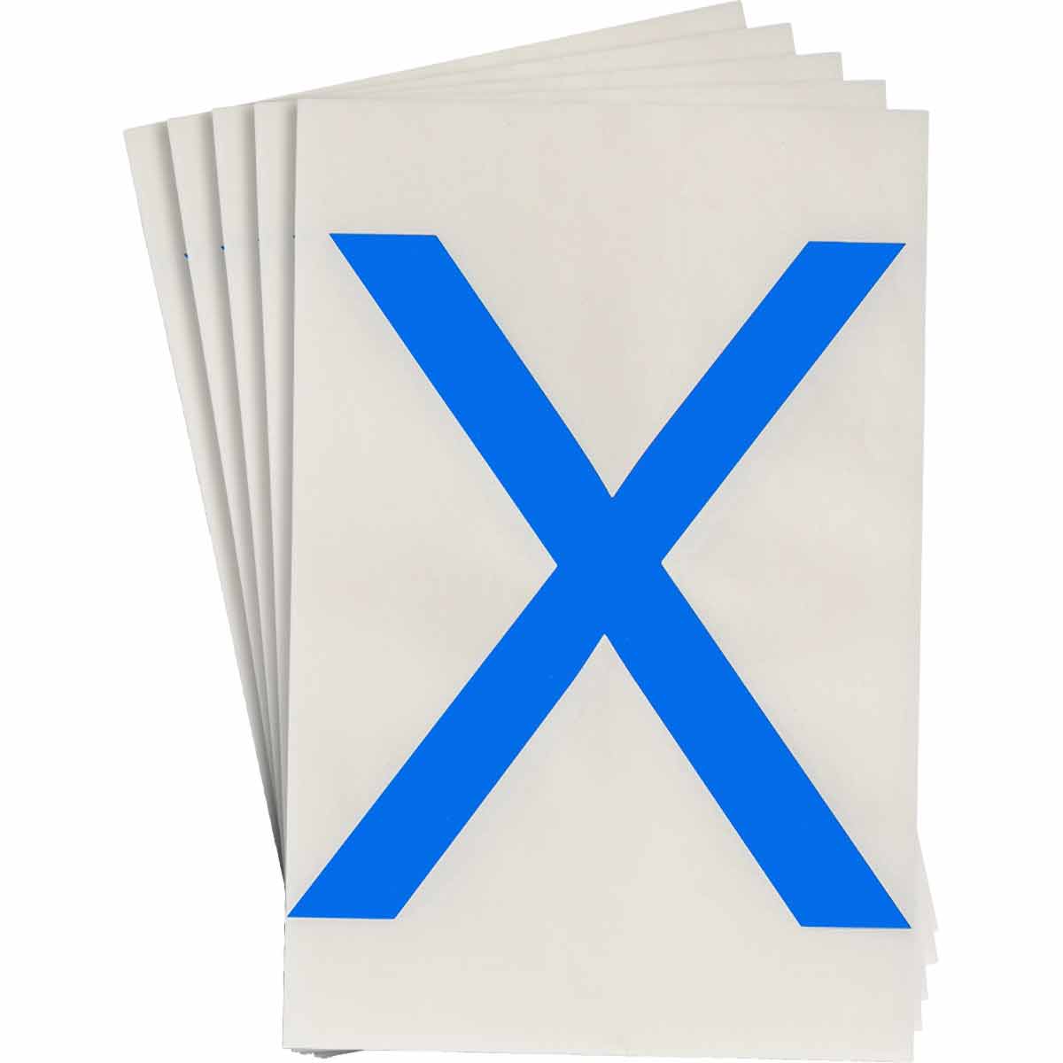 121833 8 in Polyester N&L Blue X 20/PK