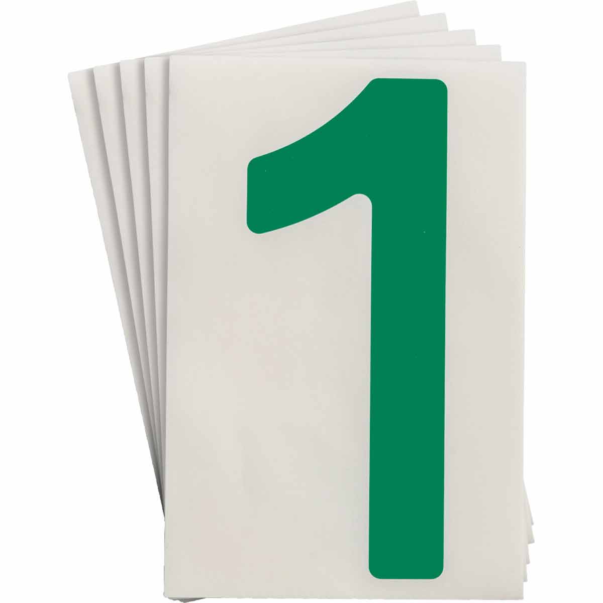 121856 8 in Polyester N&L Green 1 20/PK