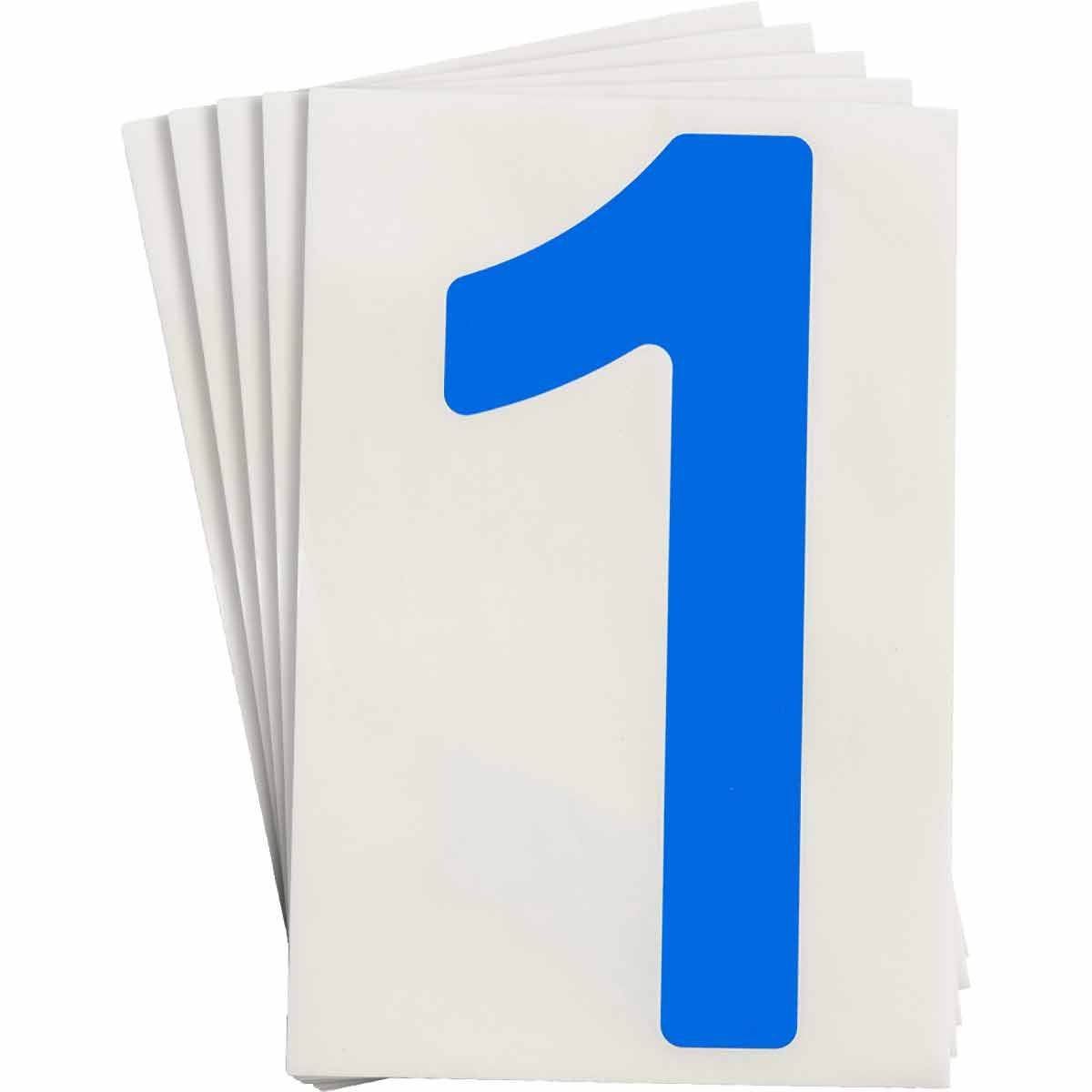 121857 8 in Polyester N&L Blue 1 20/PK