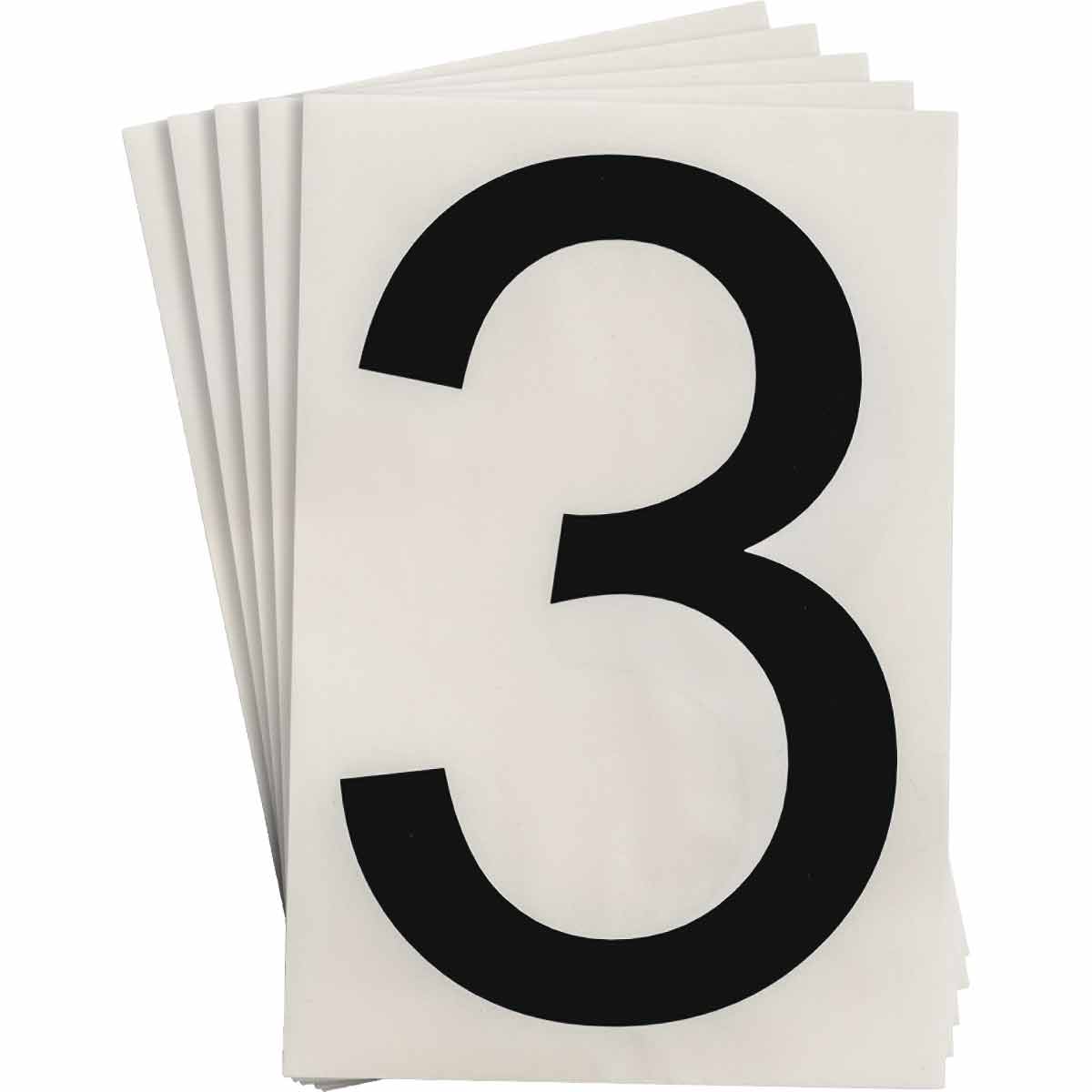 121865 8 in Polyester N&L Black 3 20/PK