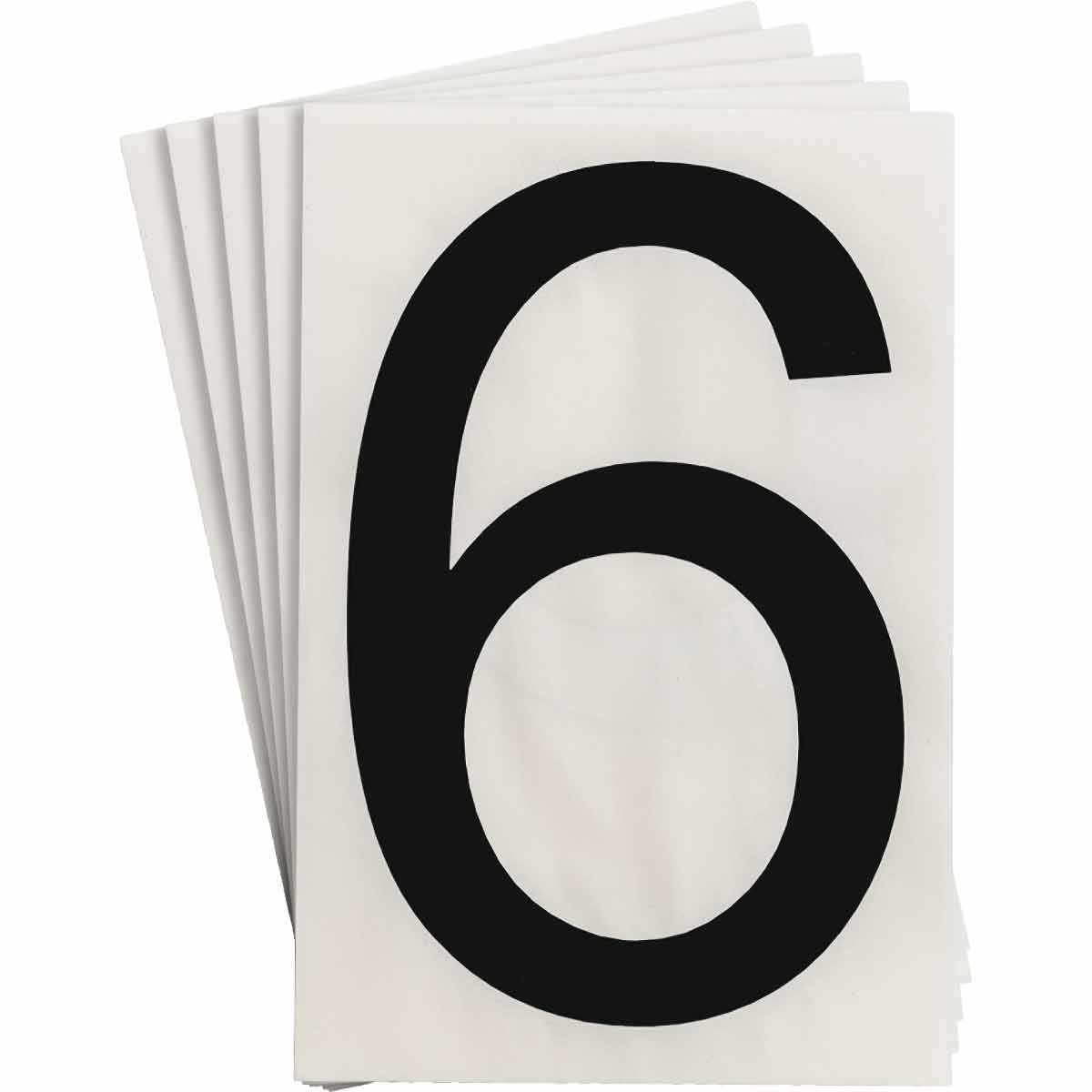 121883 8 in Polyester N&L Black 6 20/PK