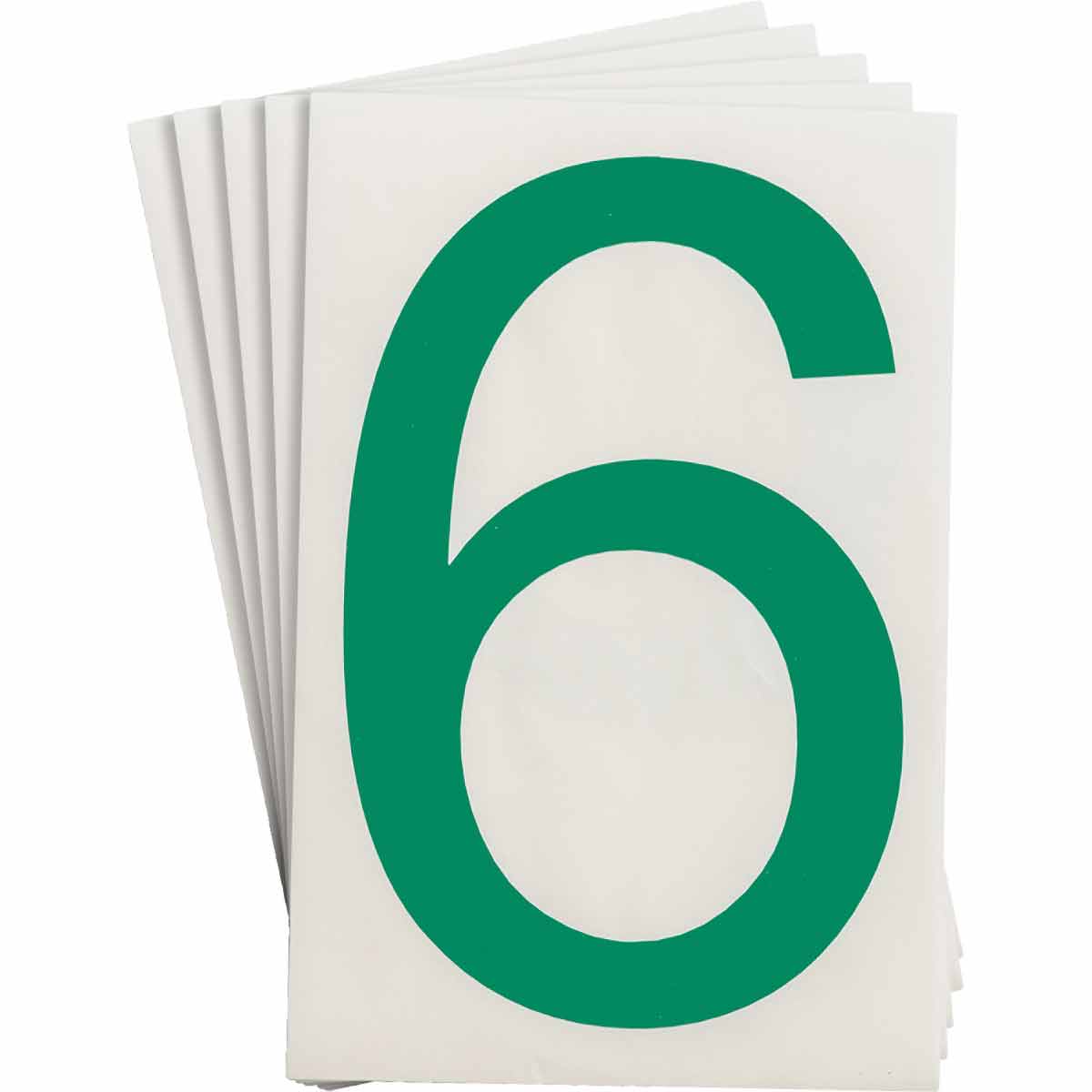 121886 8 in Polyester N&L Green 6 20/PK