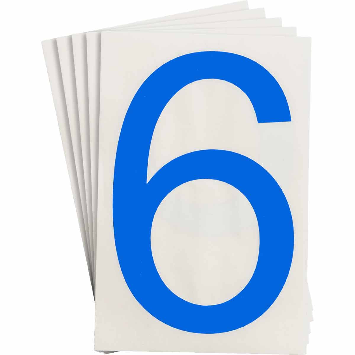 121887 8 in Polyester N&L Blue 6 20/PK