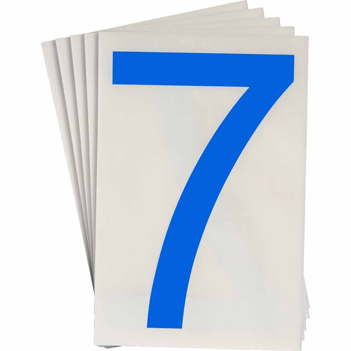 121893 8 in Polyester N&L Blue 7 20/PK