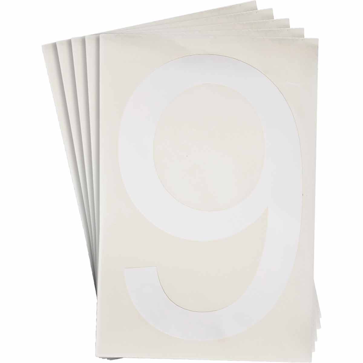 121902 8 in Polyester N&L White 9 20/PK