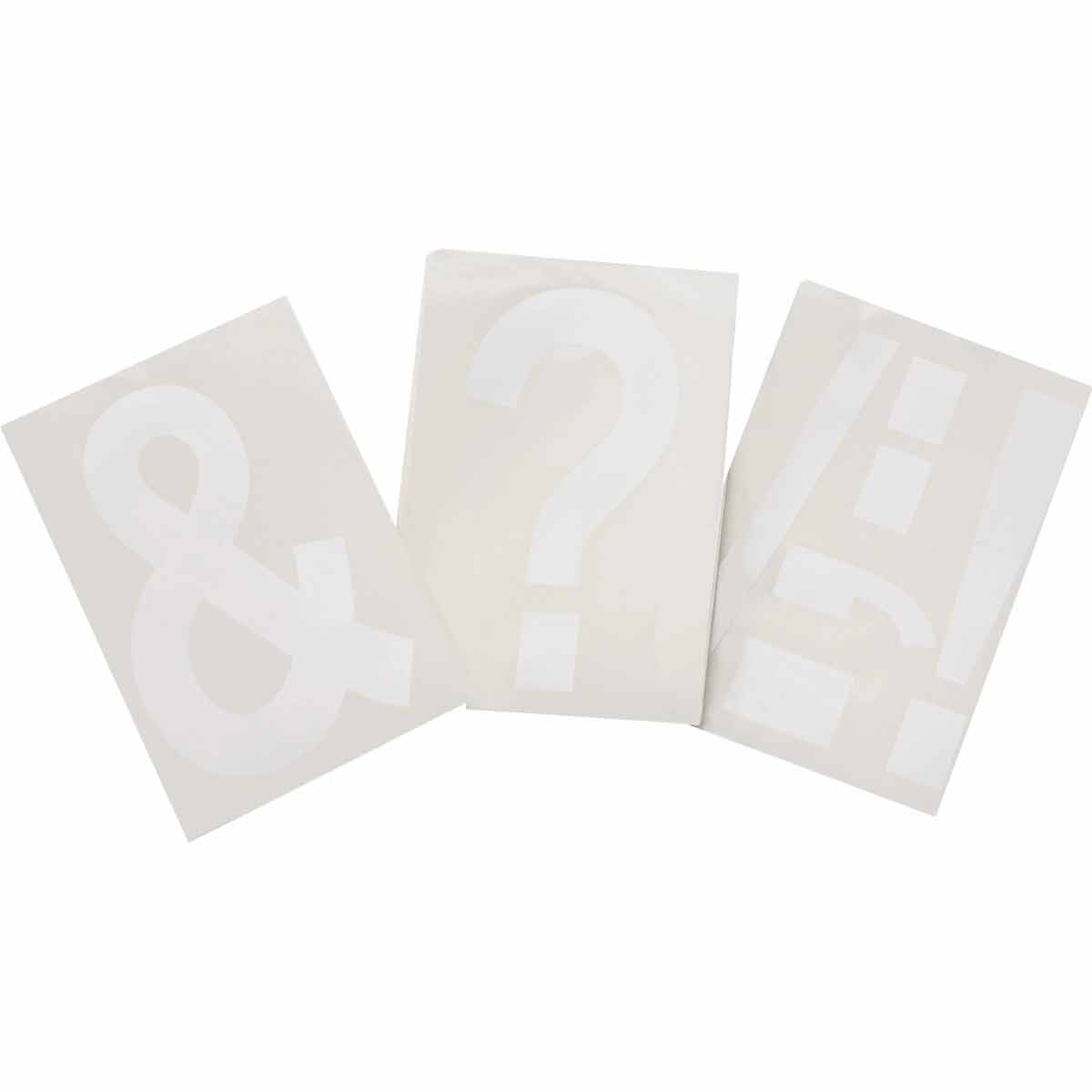 121908 8" Poly N&L WT Asstd Punctuation 20/PK