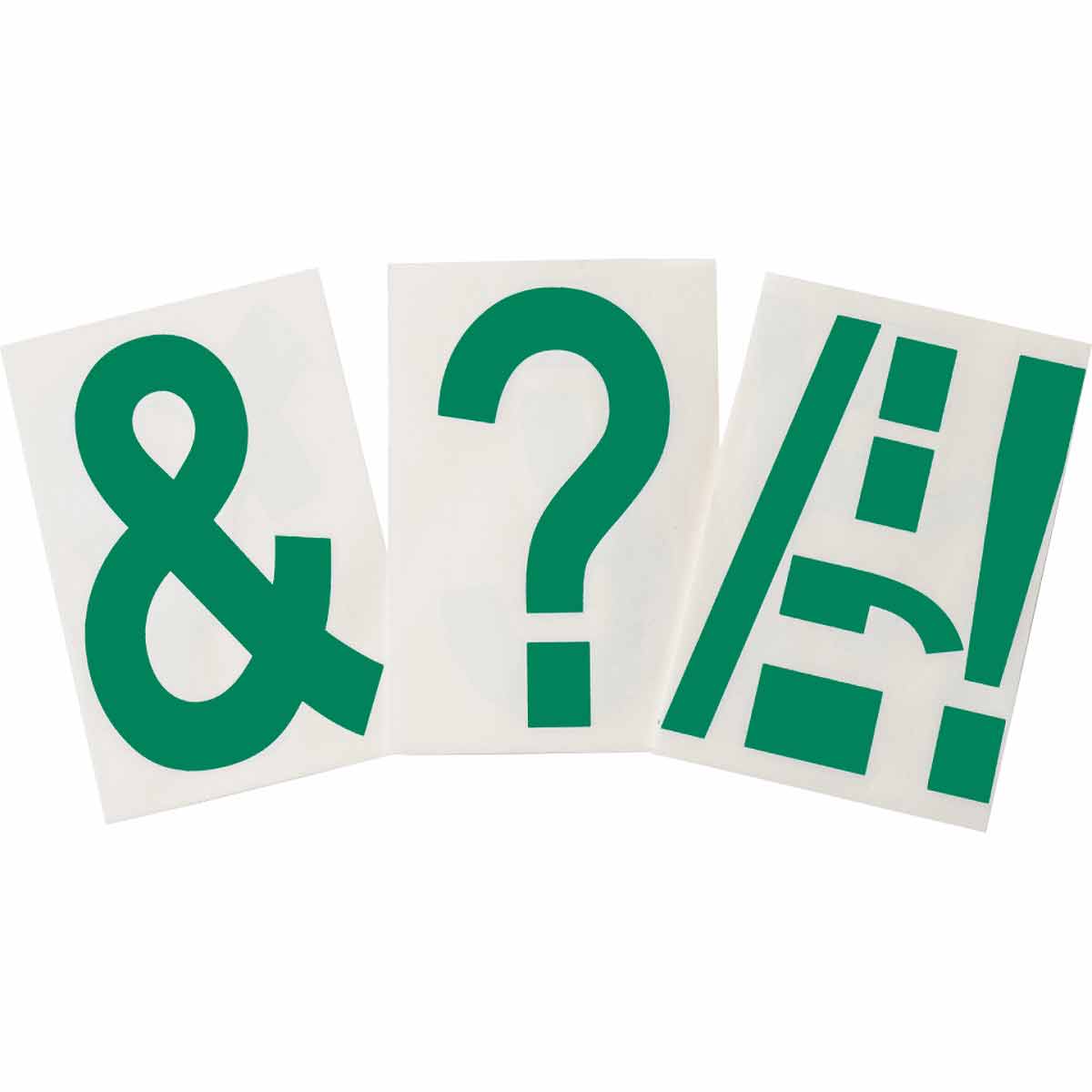 121910 8" Poly N&L GN Asstd Punctuation 20/PK