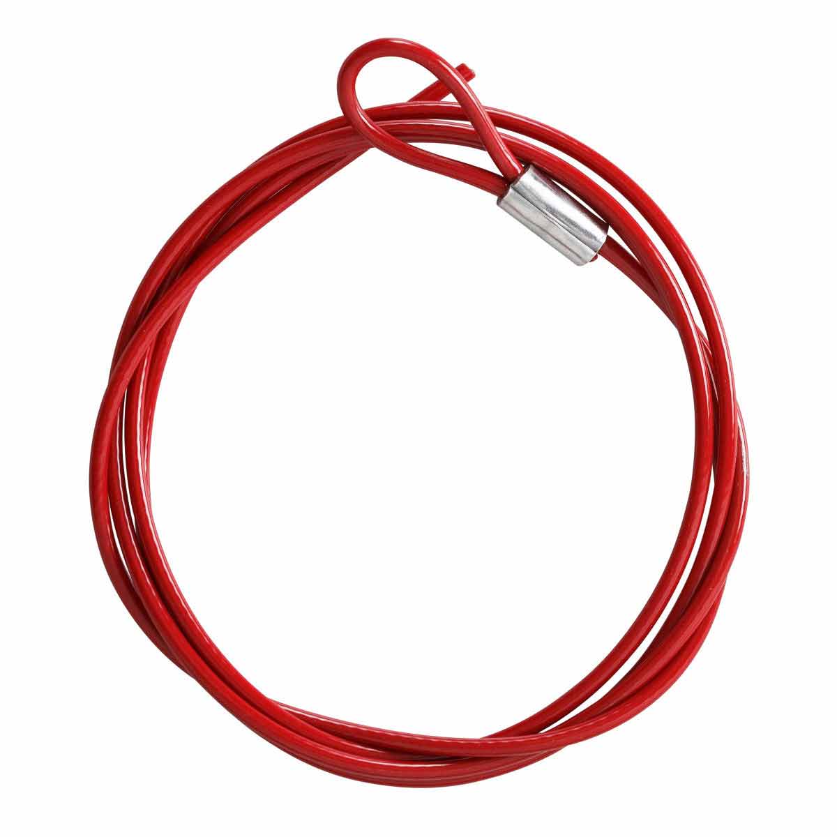 1//8 Diameter Brady 50954 20 Length Red Color Nonconductive Nylon Cable