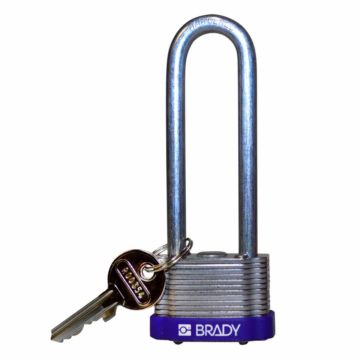 123251 Steel Padlock 3" Steel Shackle KD PL