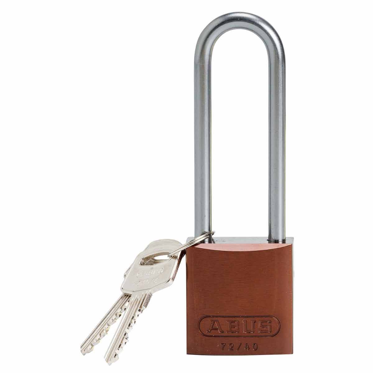 123299 Alum Padlock 3" Alum Shackle KD BN
