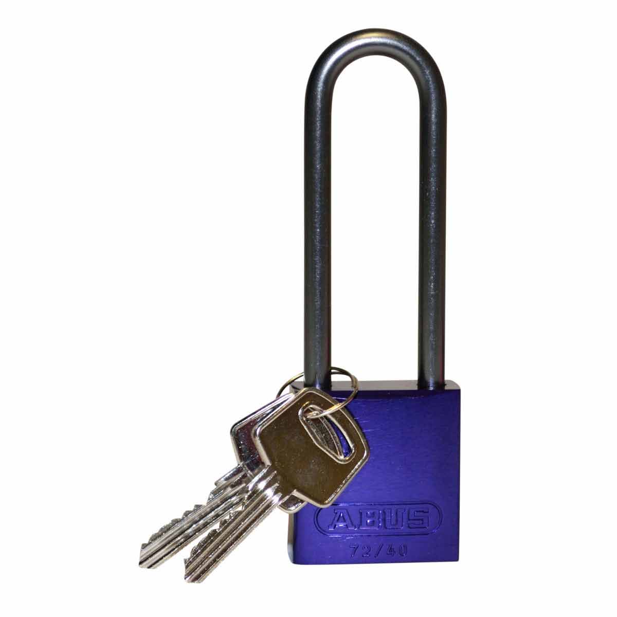 123300 Alum Padlock 3" Alum Shackle KD PL