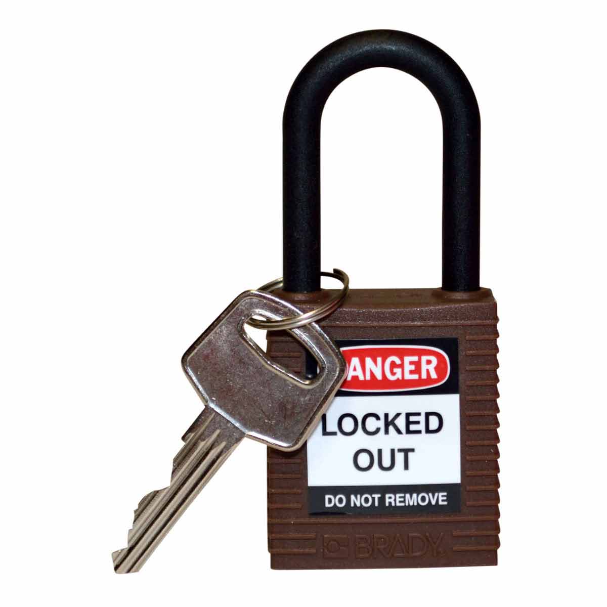 123330 Nylon Padlock 1.5" Nylon Shackle KD BN