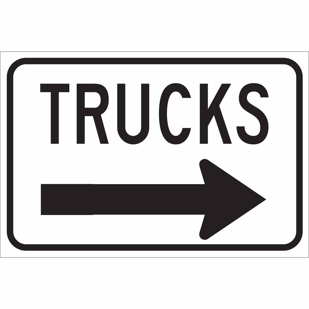 124471 B401 12X18 BLK/WHT TRUCKS