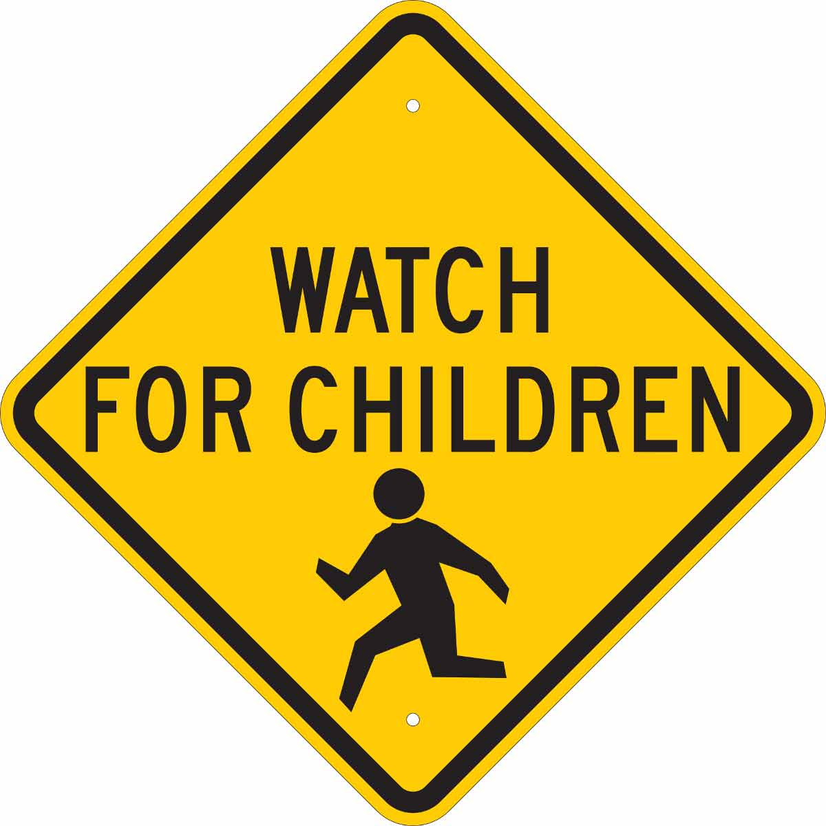 Brady Part: 124589 | Watch For Children Sign | BradyID.com