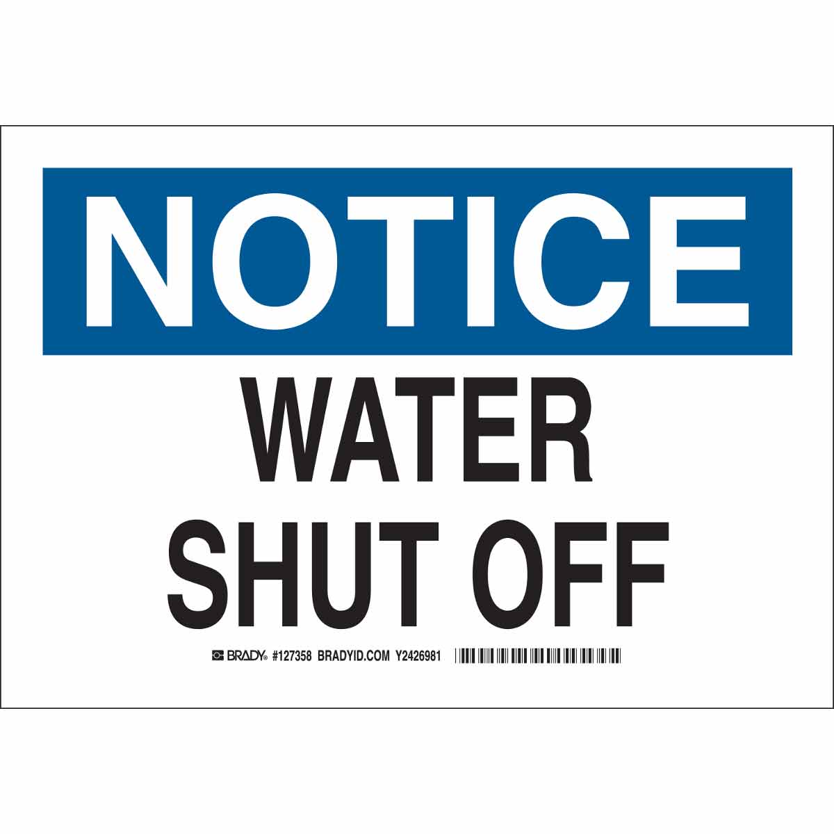 Free Printable Water Shut off Notice Printable Templates