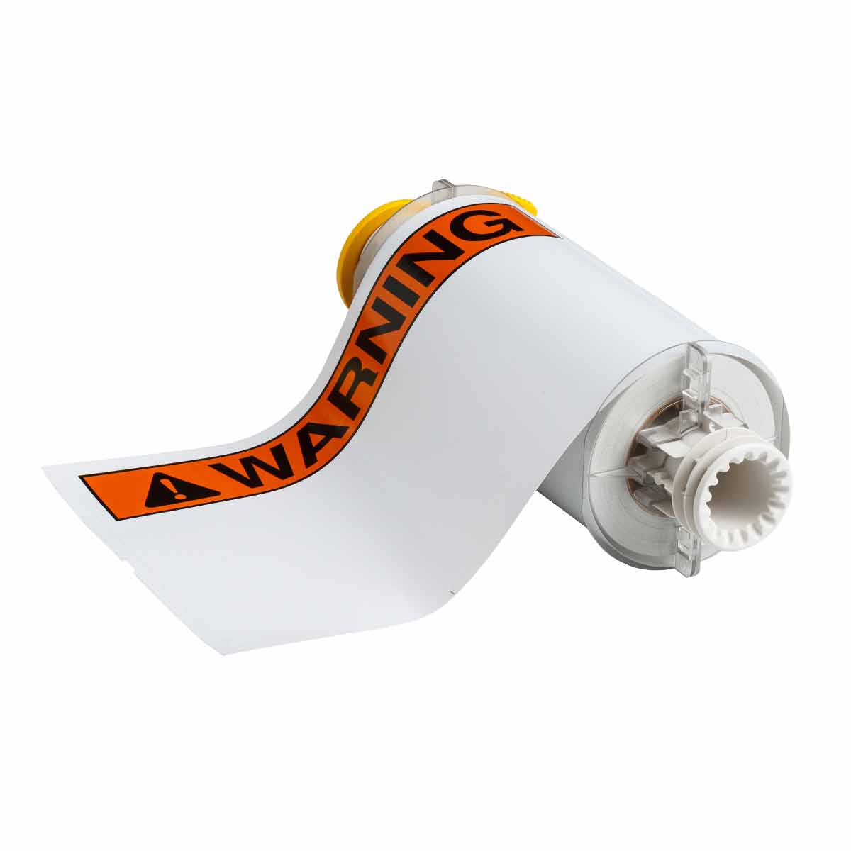 130759 Label WARNING Vinyl 7 in x 10in 60/RL