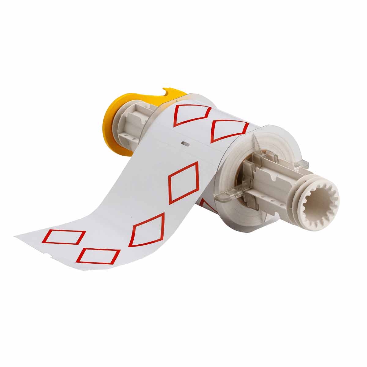 130770 Lbl Vinyl 4.134in x 6.102in RD/WT 90/RL