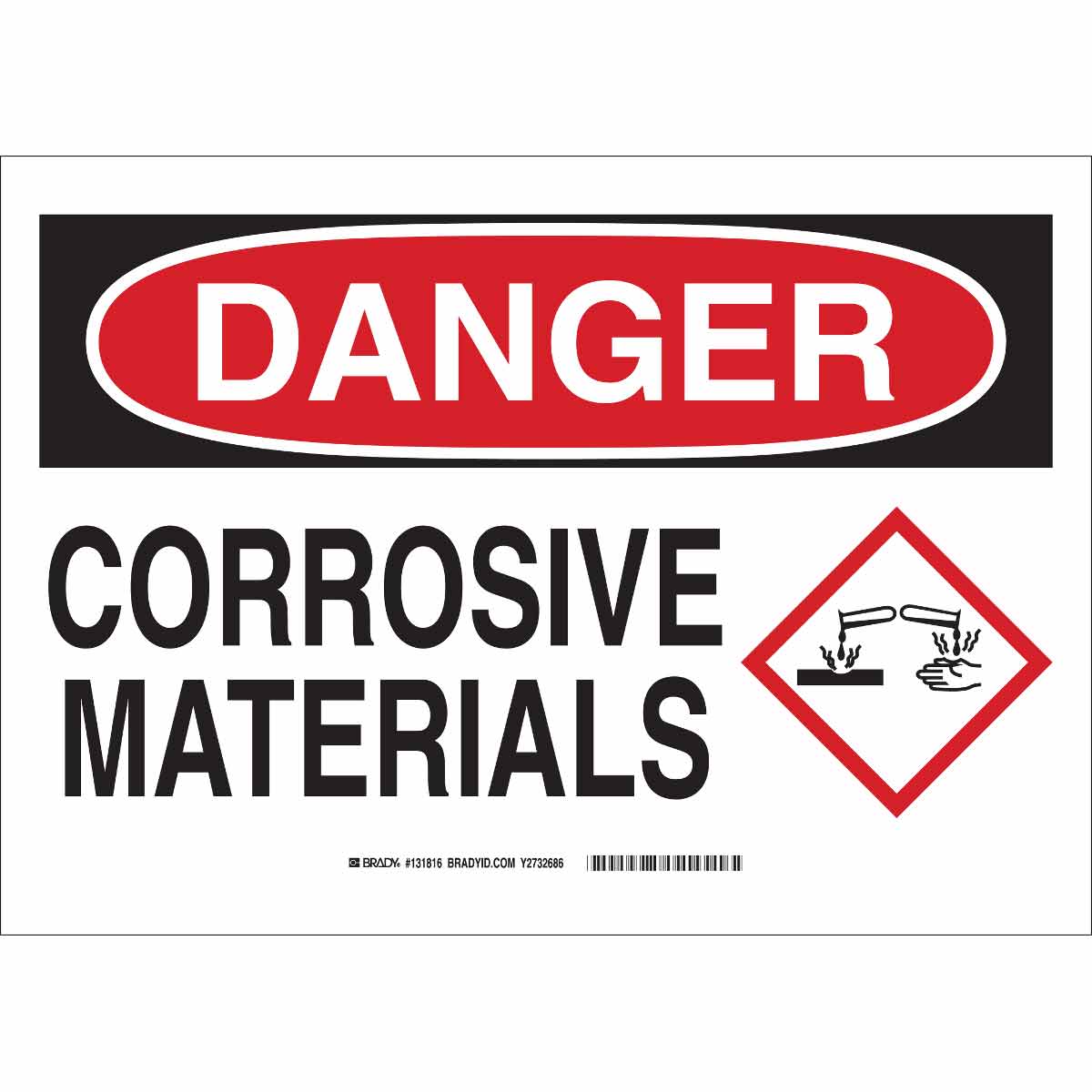 corrosive safety symbol
