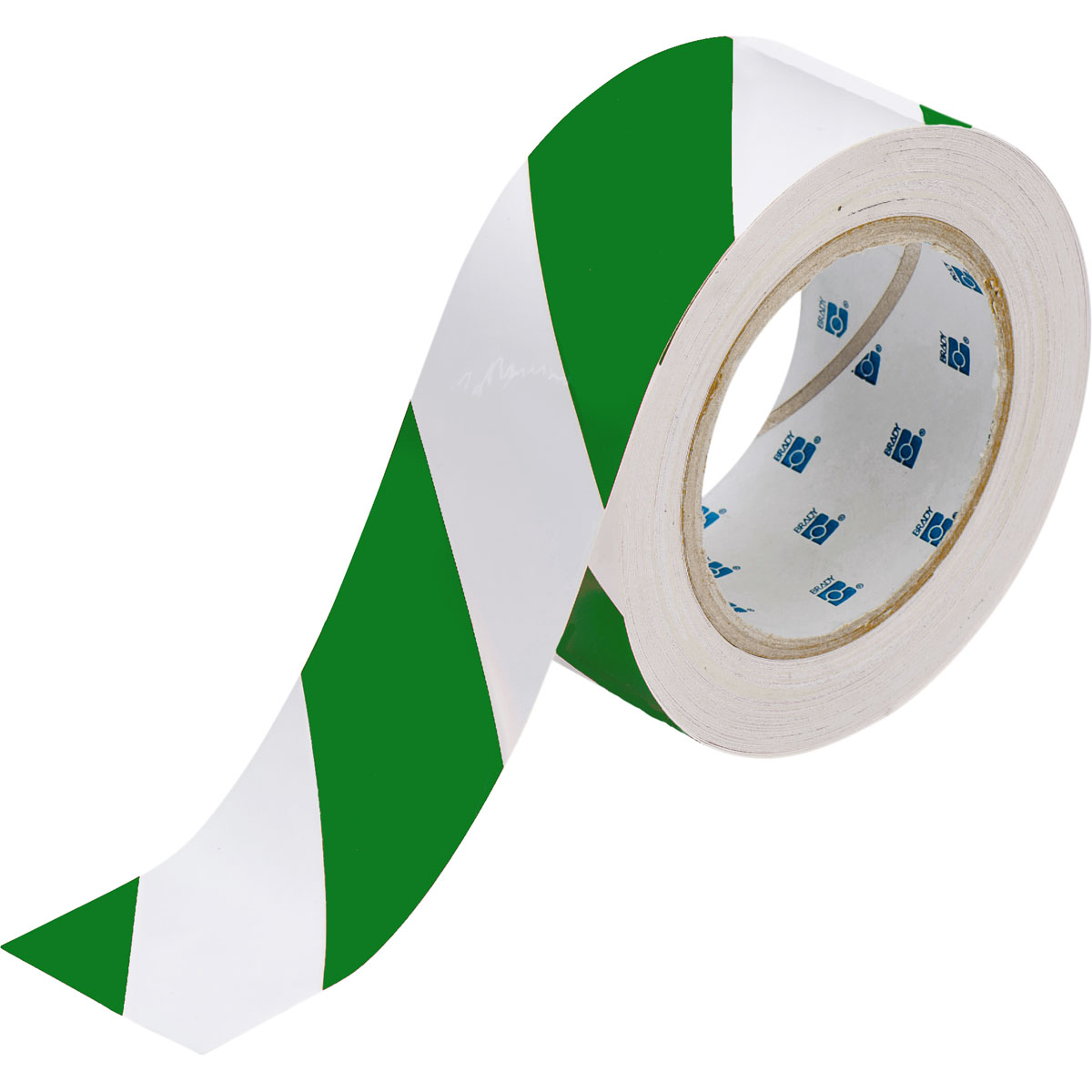 132436 2" X 100' B514 GRN/WHT FLOOR TAPE