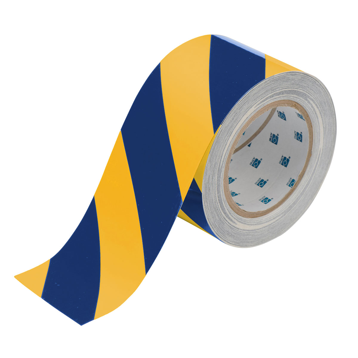 132440 3" X 100' B514 BLU/YLW FLOOR TAPE