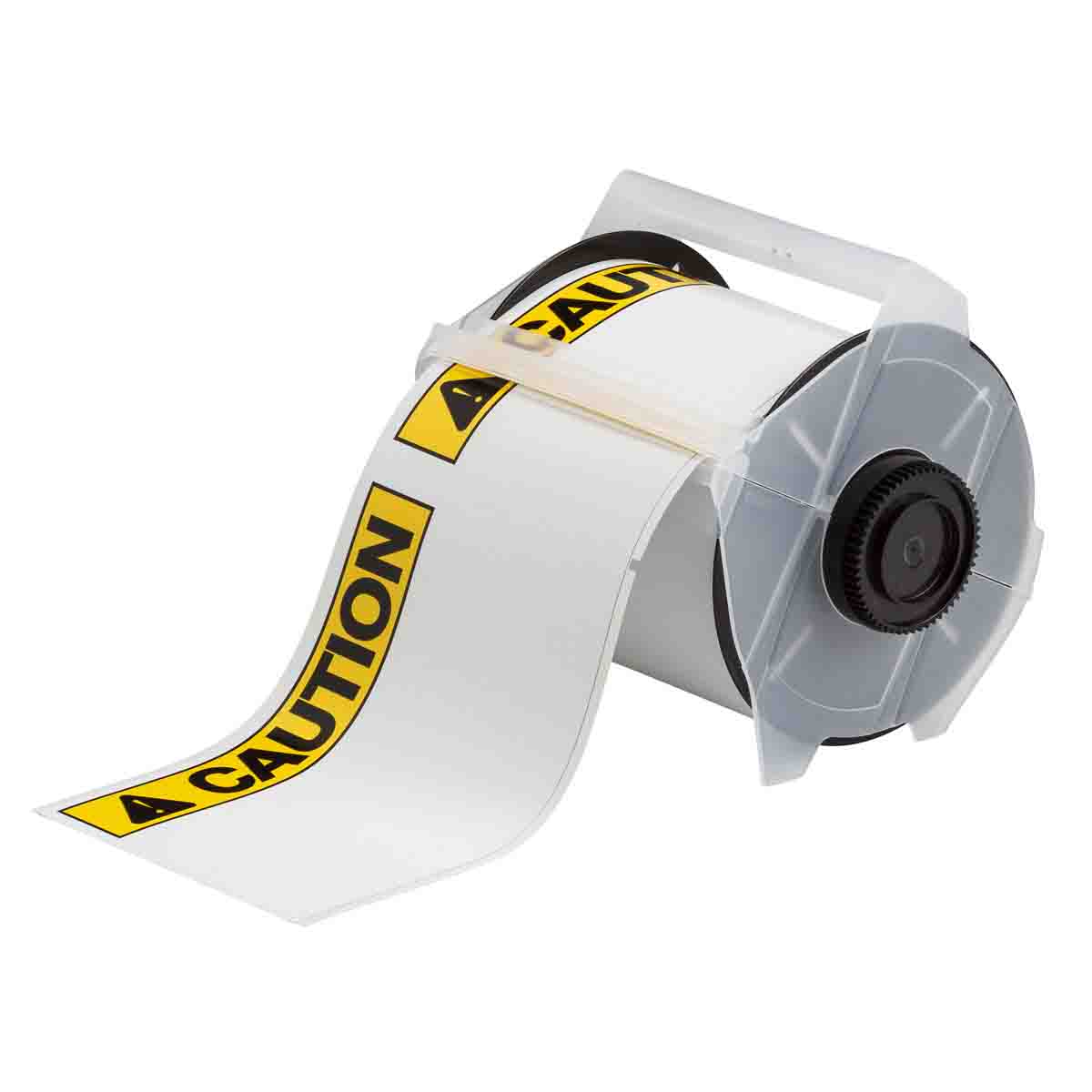 133141 Lbl CAUTION Polyester 4in x 6.25in 100/RL