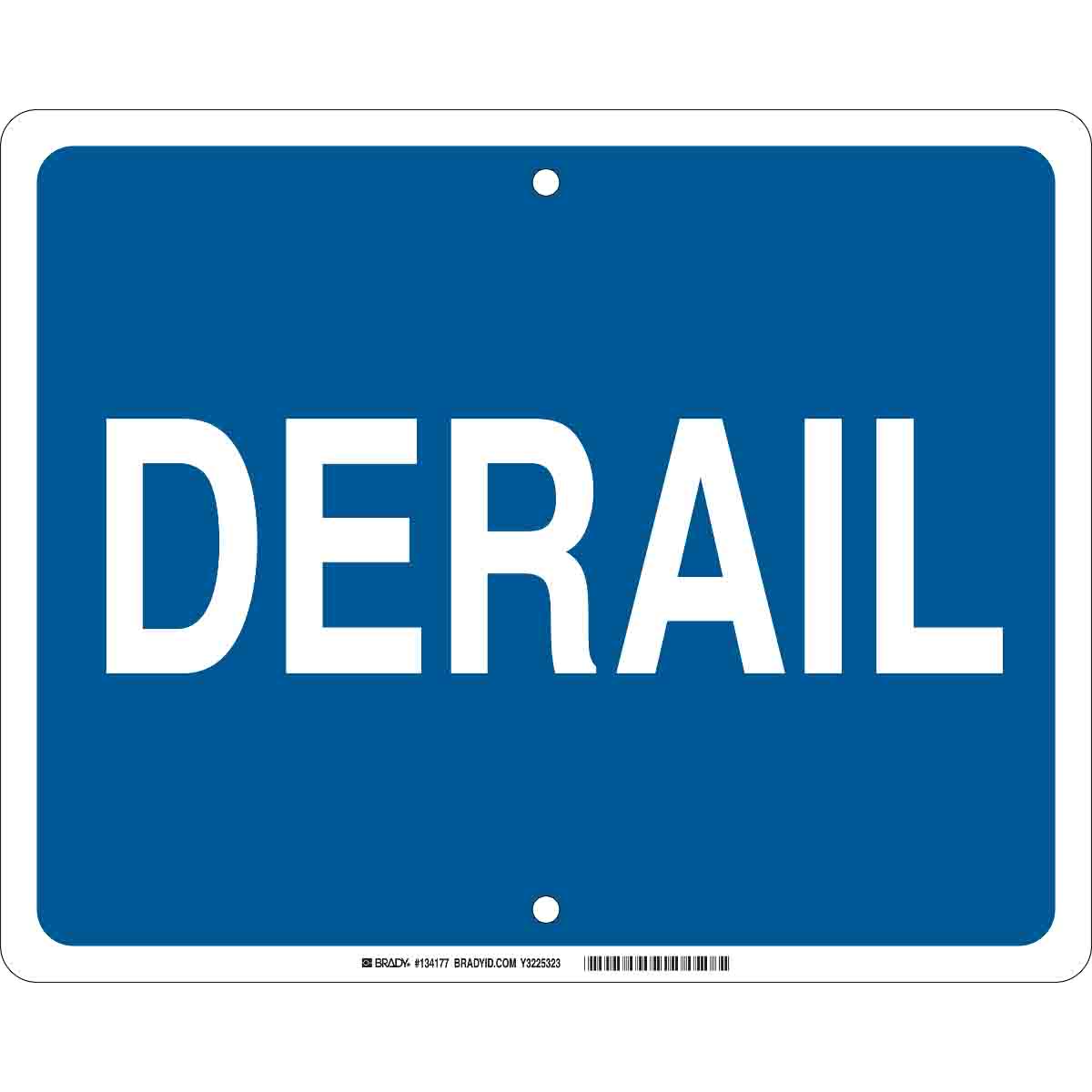 134177 12X15 WHT/BLU DERAIL HIP
