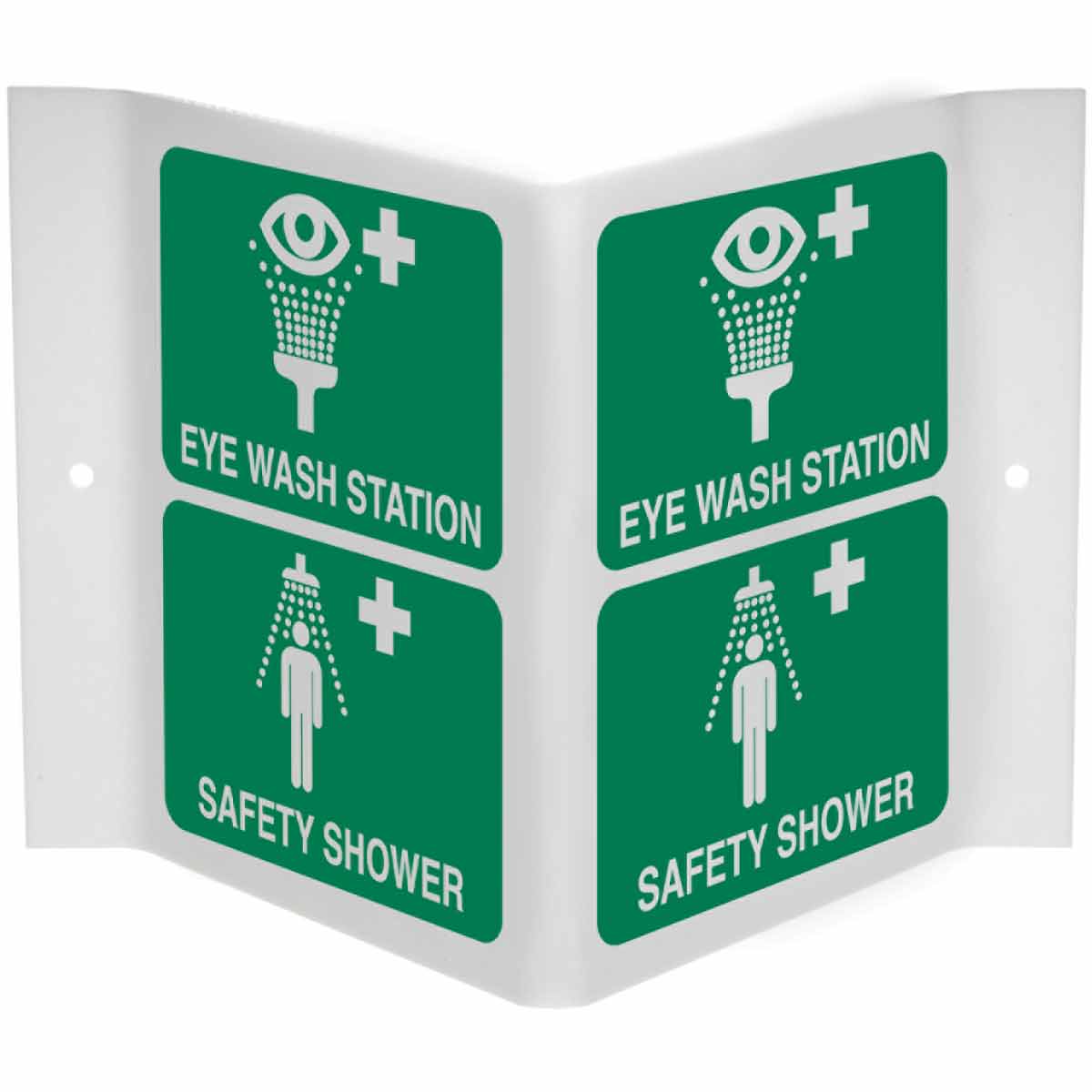 139926 B450V 12.5 X 18 SAFETY SHOWER EYE WASH