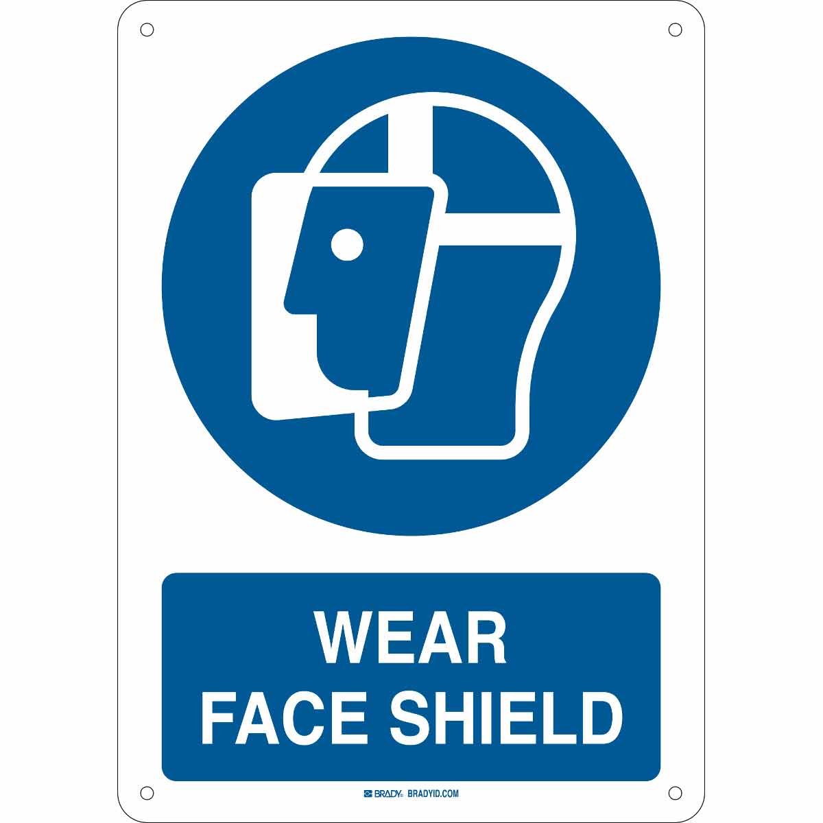 141657 B-555 14X10 WEAR FACE SHIELD