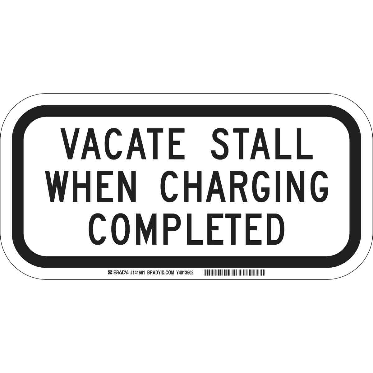 141681 B-959 6X12 VACATE STALL WHEN CHARGING