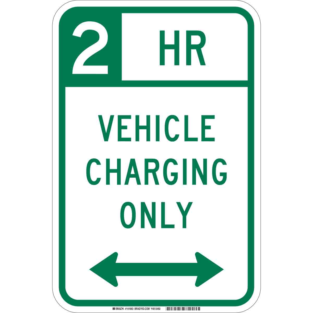 141683 B-959 18X12 2 HR VEHICLE CHARGING DUAL