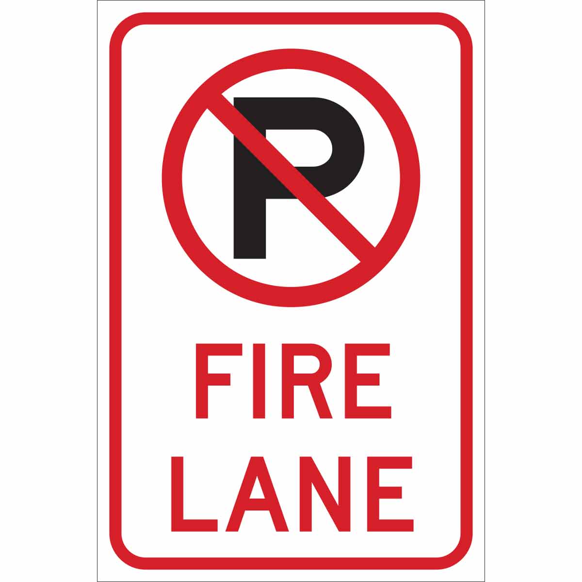 141838 NO PARKING PICTO FIRE LANE HIP