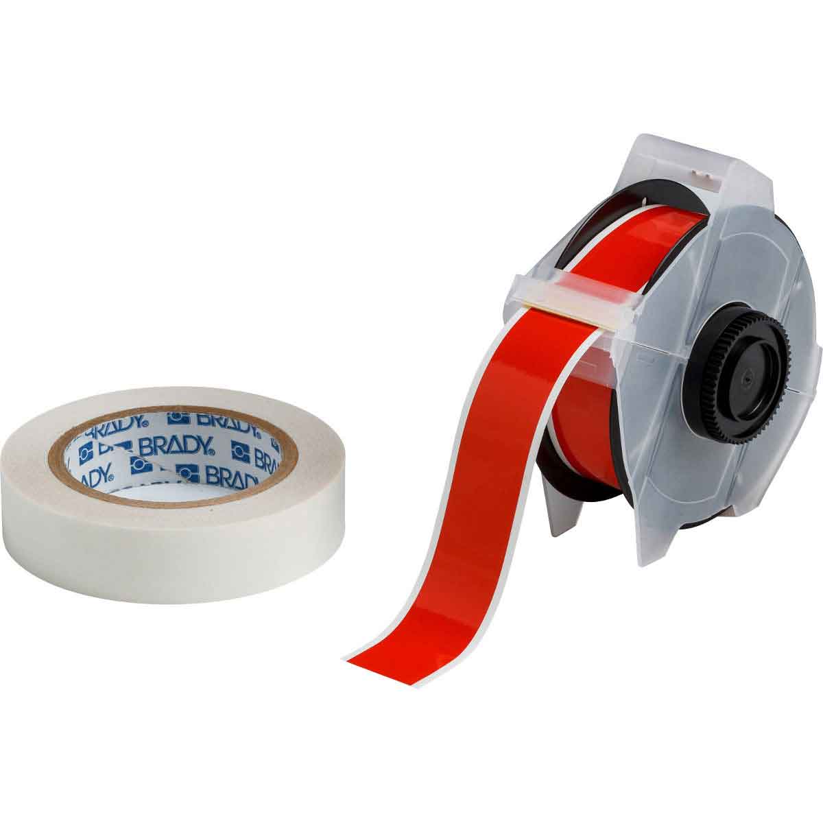 142166 Flr Lbl Polyester 1.125in x 100ft RD 2RL