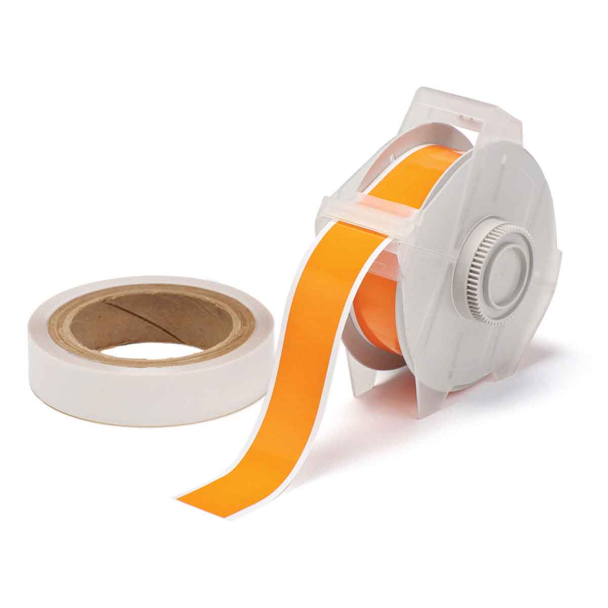 142175 Flr Lbl Polyester 1.125in x 100ft OR 2RL