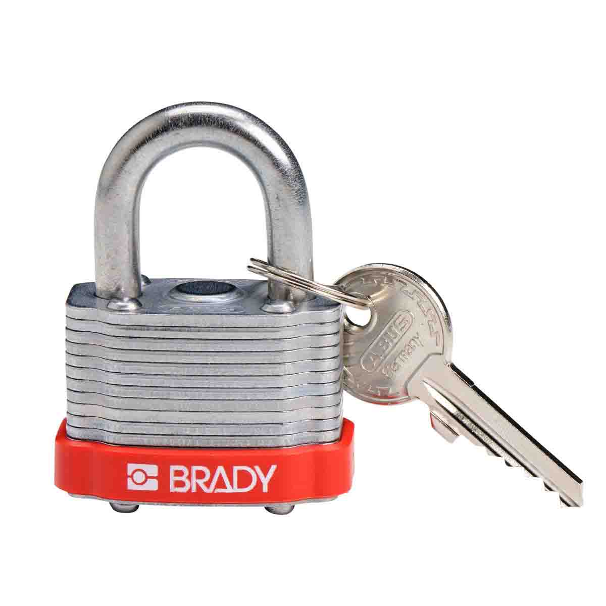 143126 Steel Padlock 0.75 in Steel Shkl KD RD
